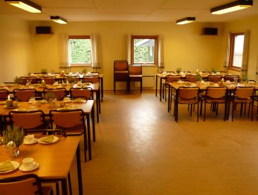
Salen i fælleshuset